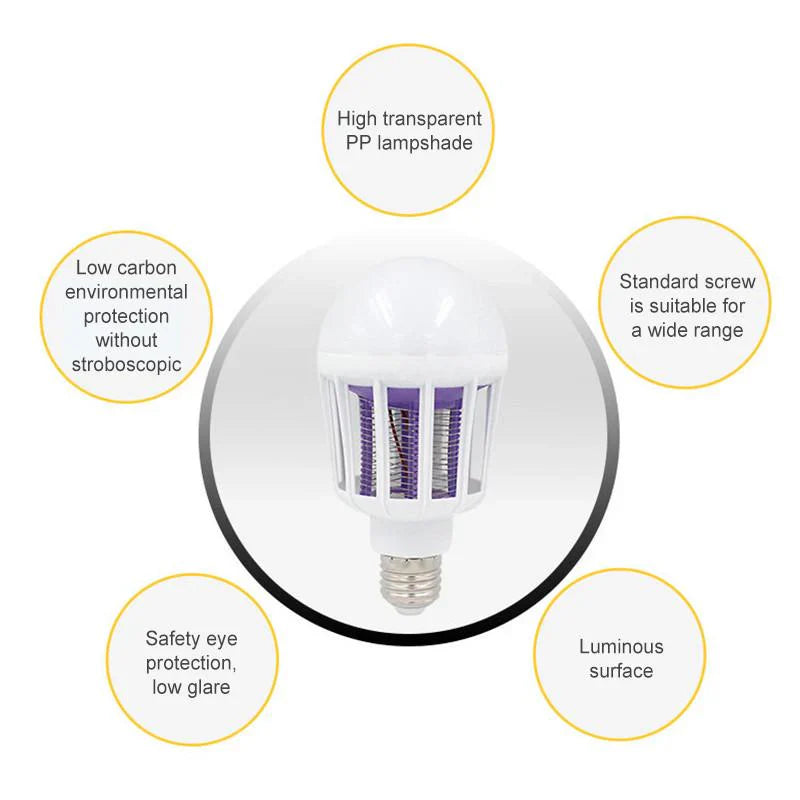 Mosquito killer bulb
