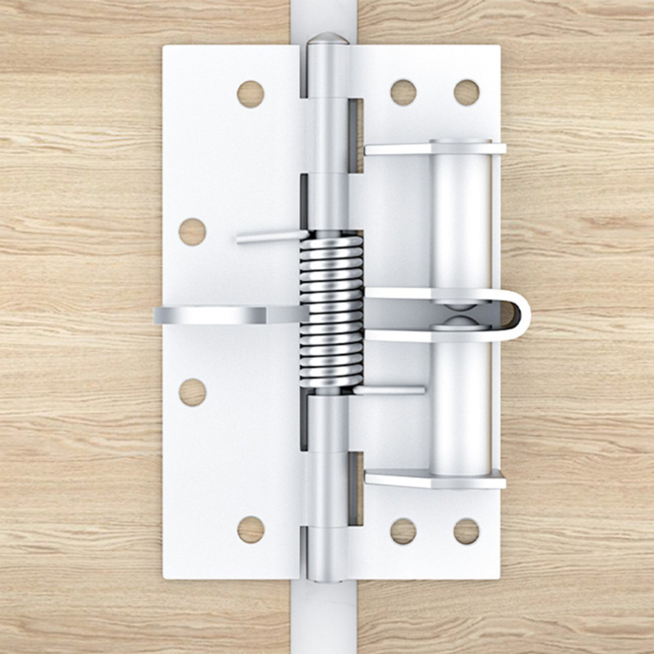 Self-Closing Black Door Hinge