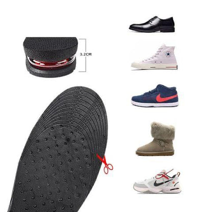 Height Increase Insole for Man & Woman (1 Pair) Adjustable Size