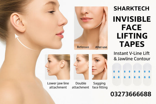 Invisible Face Lifting Tapes – Instant V-Line Lift & Jawline Contour