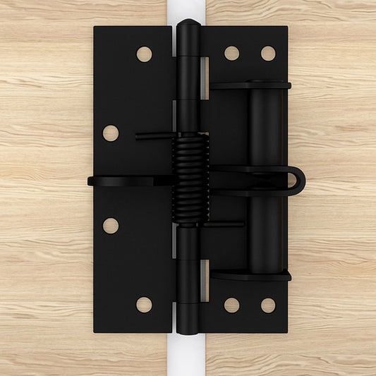 Self-Closing Black Door Hinge