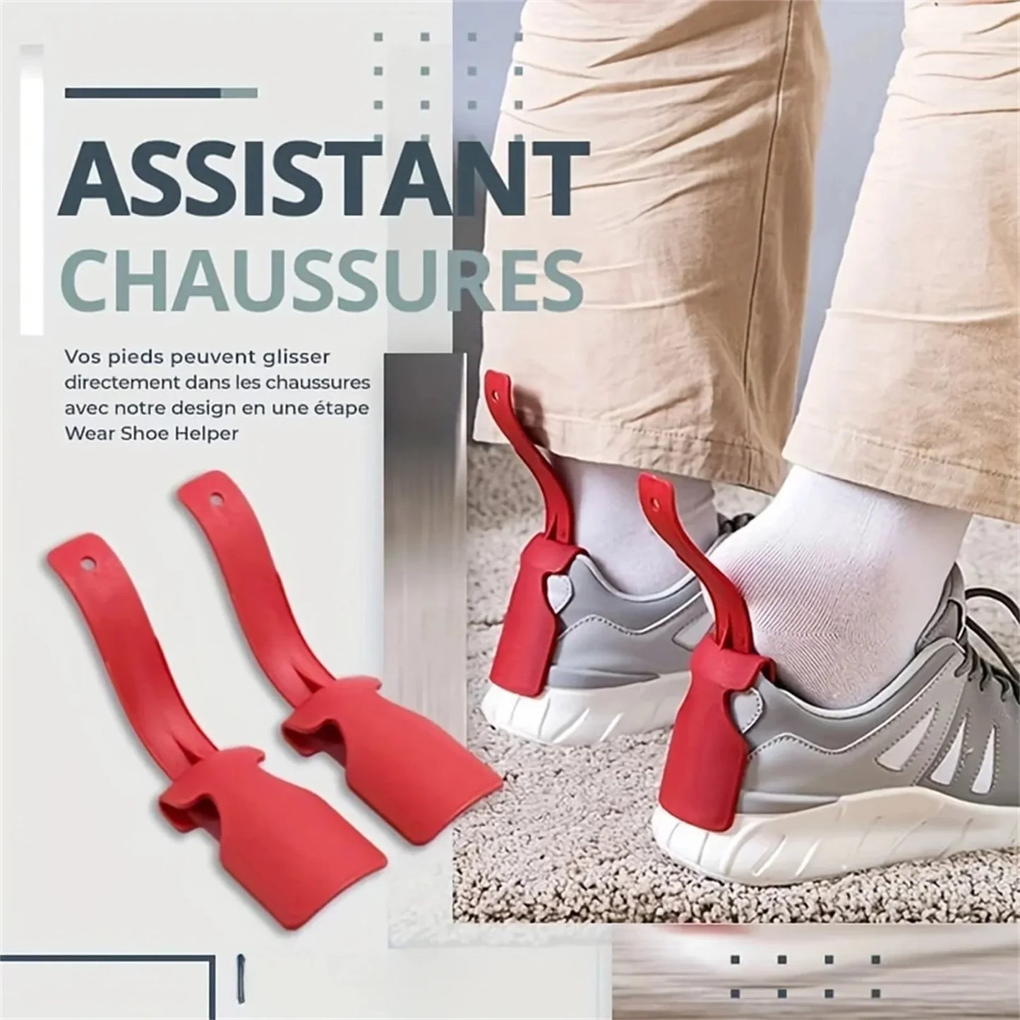 Flexible Shoe Lifting Helper Durable Shoe Horn