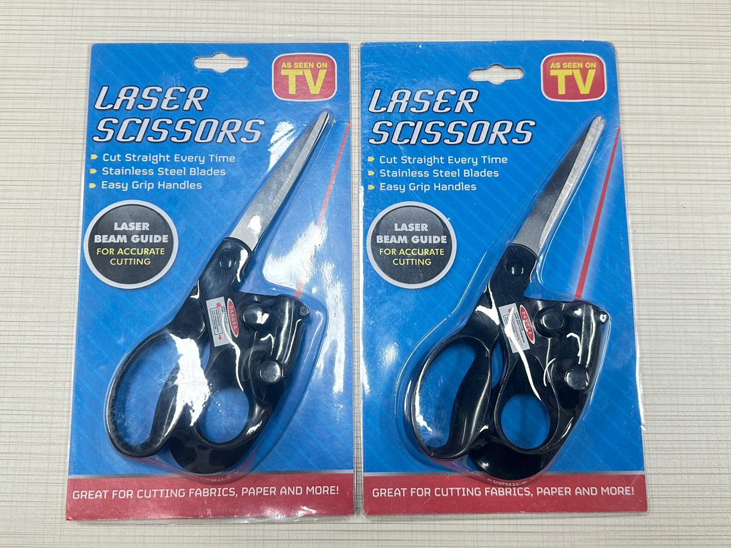 Laser Scissors Stainless Steel Needlework Sewing Shear