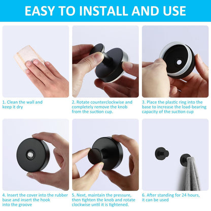 Removable Suction Cup Holder Stainless Steel