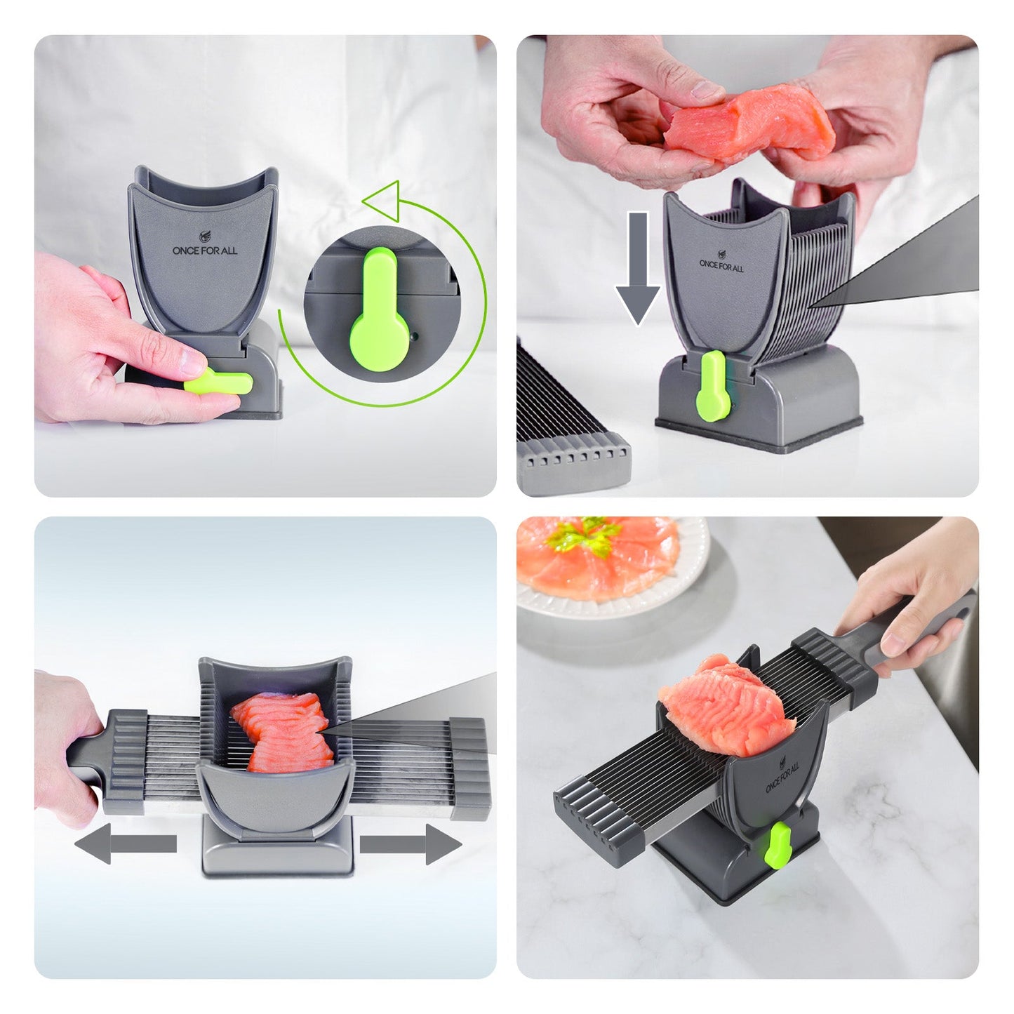 Meat Slicer Kitchen Knife Set for Slicing Shredding